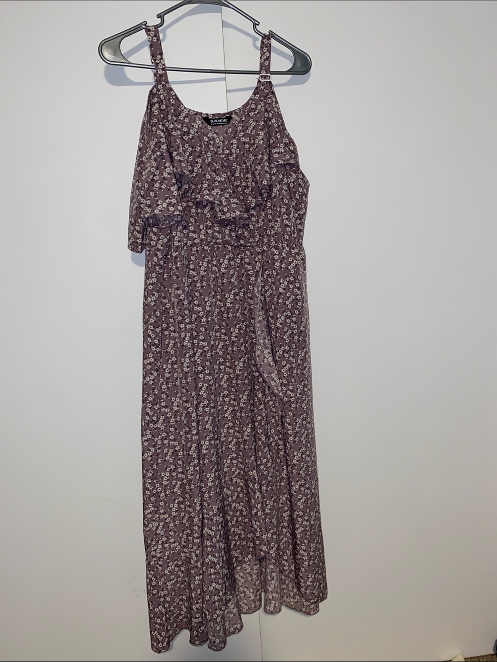 BloomChic Mauve Floral Dress